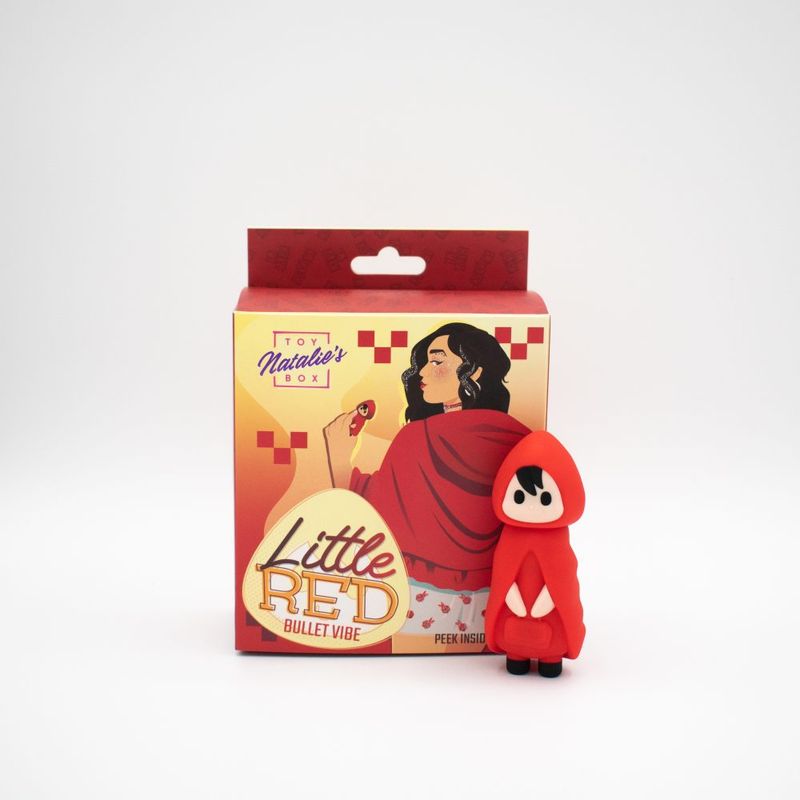 LITTLE RED is a compact bullet vibrator that packs a punch! She may look innocent