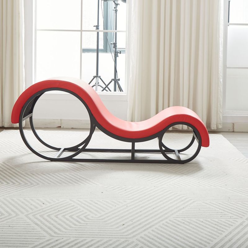 This is the exclusive Mebon A176 Love Lounge finished in orange high-end