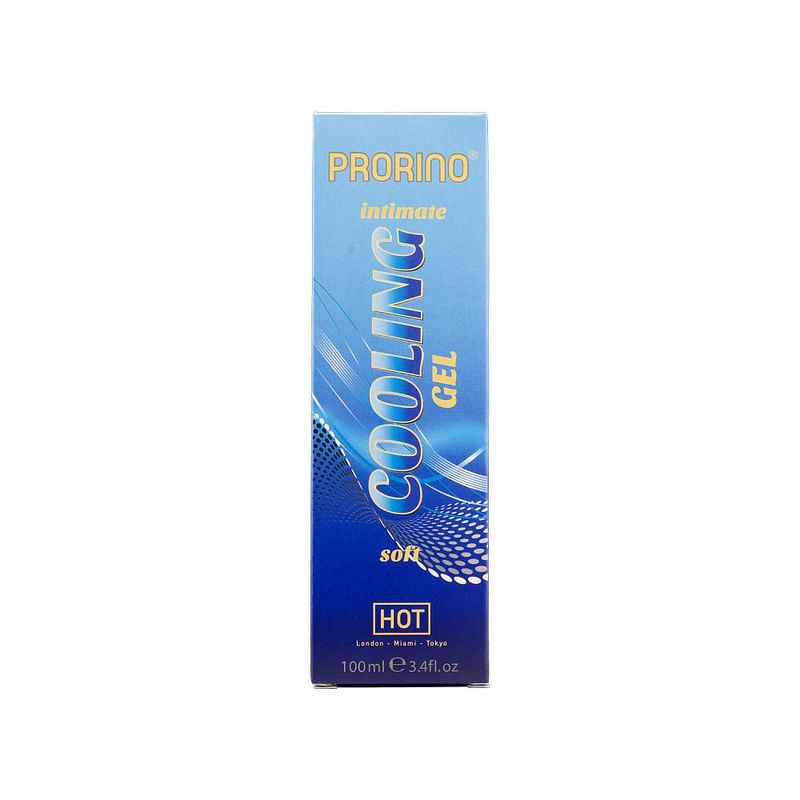 cooling lubricant for a more intense feeling. The composition of the lubricant is water-soluble and can therefore be easily washed off with water.
