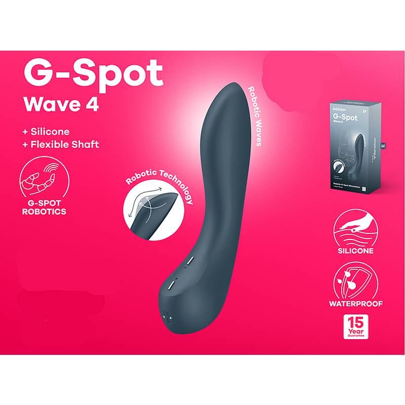 powered by <b>12 spiral wave programs</b>. These revolutionary wave patterns mimic the lifelike sensation of a finger caressing the G-spot