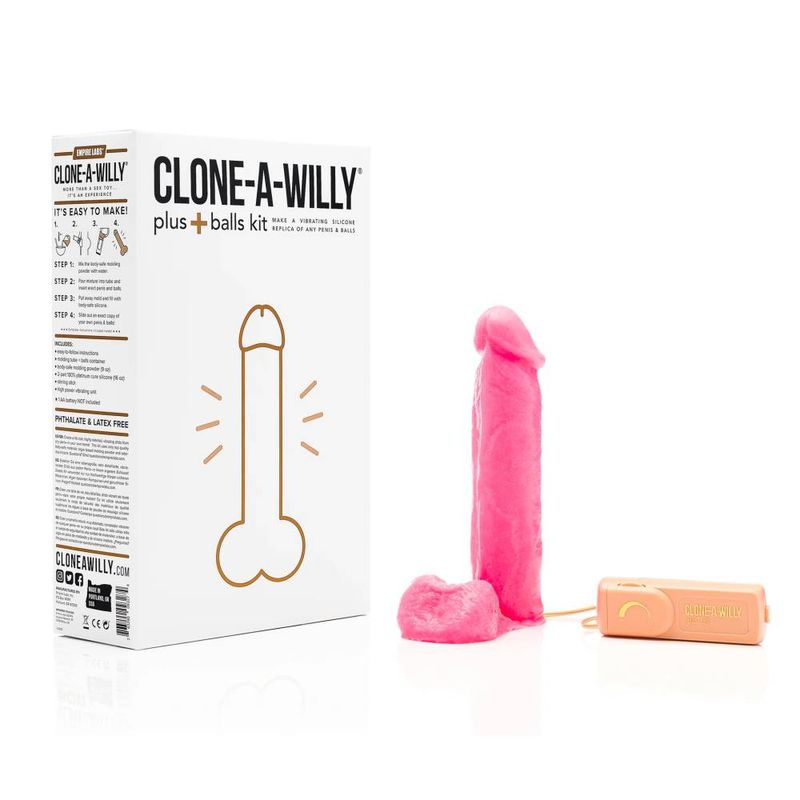 Would you like balls with your homemade dildo? Create a perfect