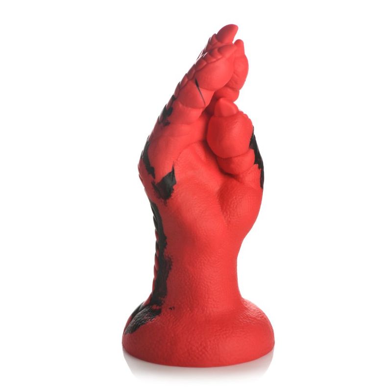 or other mythical creature? This Creature Cocks Demon Claw is the perfect addition to your kinky collection! This red hand has scales on it