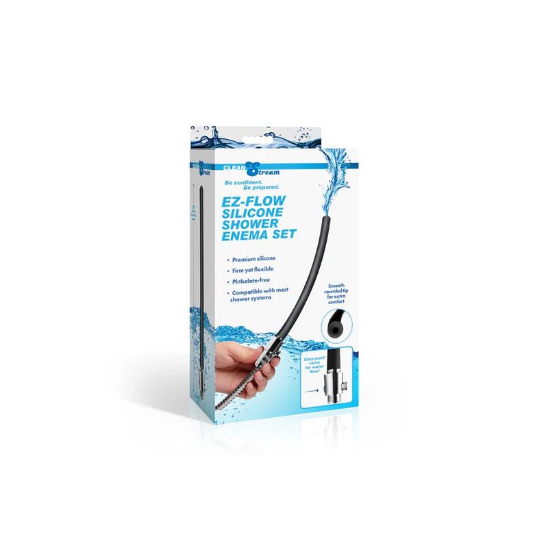 Introducing the EZ-Flow Silicone Shower Enema Set