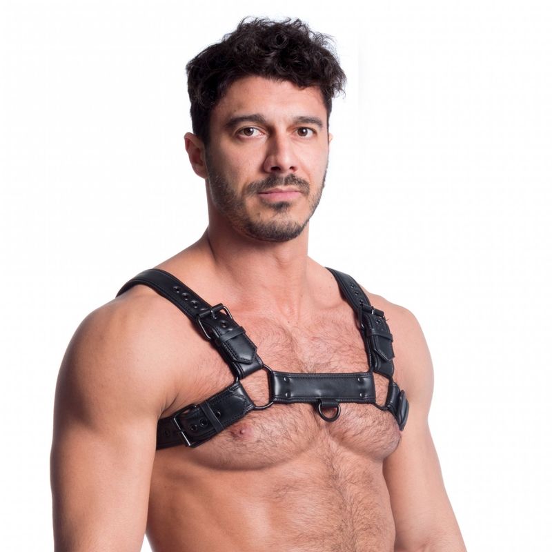 Vegan Bulldog Harness Black - Image 3