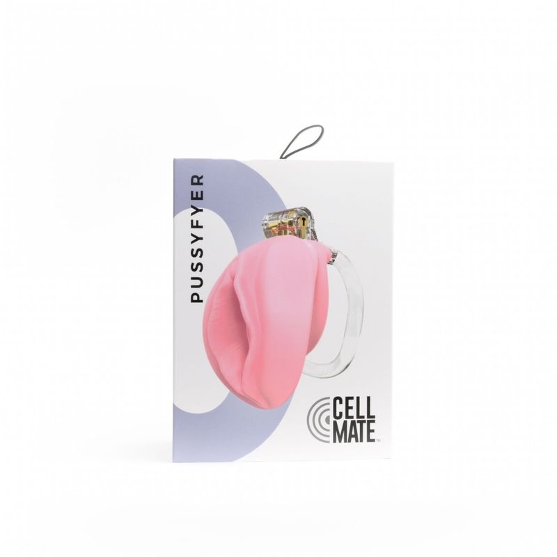 Pussyfyer Pink Pussy Chastity Cage - Image 3