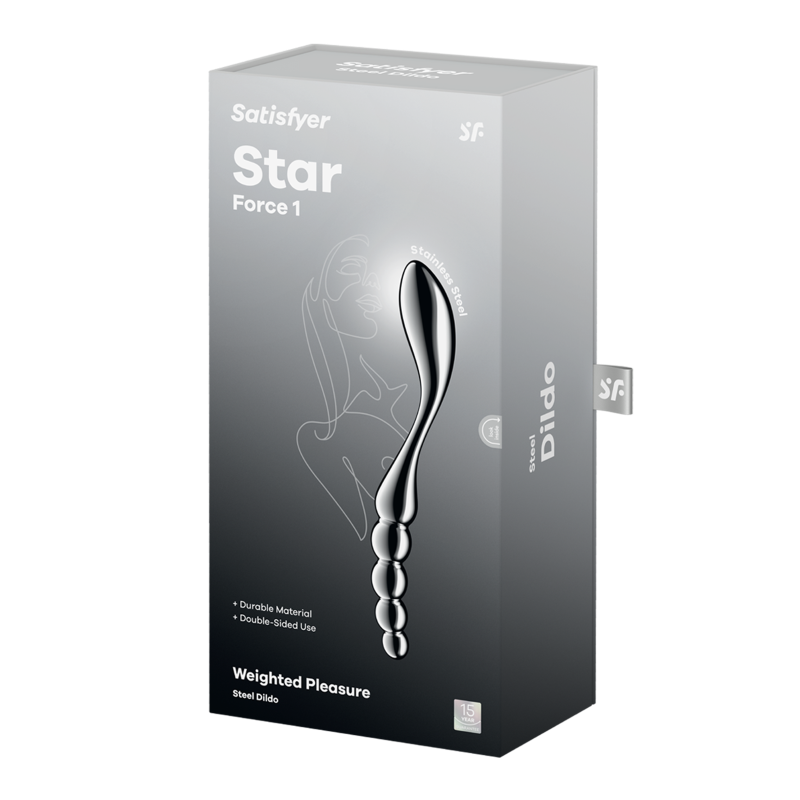 Satisfyer Star Force 1 Metal Dildo - Image 3