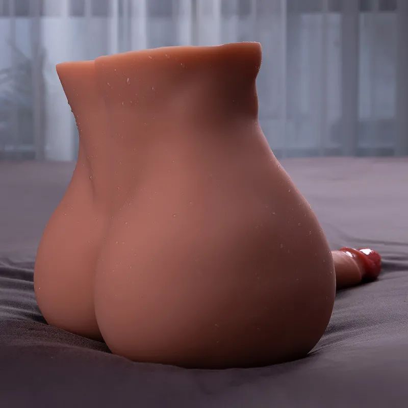 he performs. With ripped abs