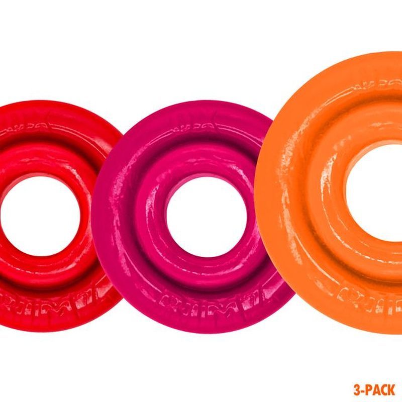 rubbery rims that cushion around your cock and balls for a thick