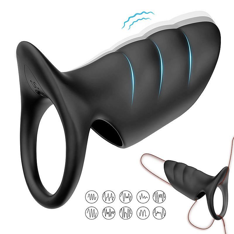 Surge Vibrating Penis Sleeve Cock Ring - Image 2