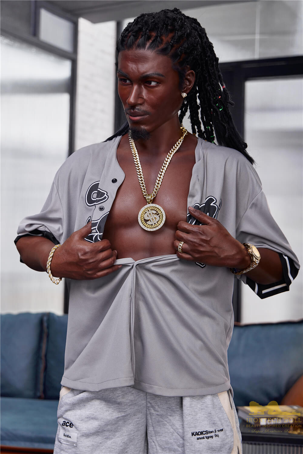 Black Sex Doll 170cm M7 Bill - Image 4