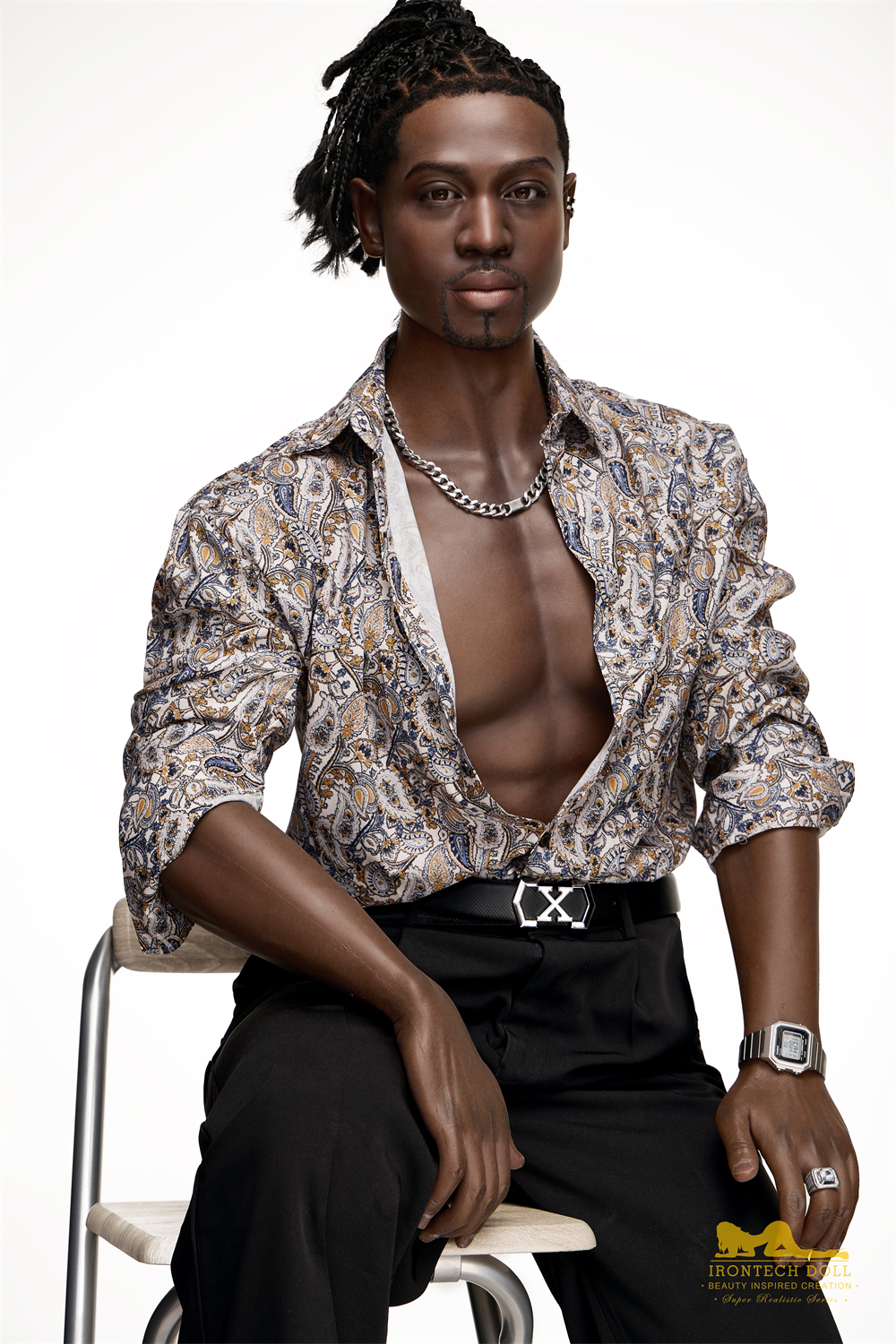 Sex Doll Black 176cm M8 James - Image 6