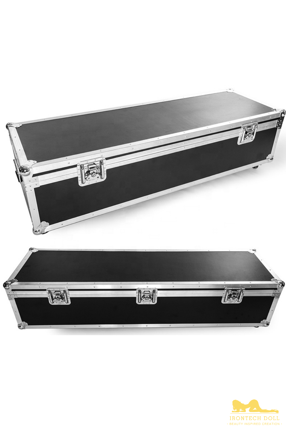 This wheeled flight case is designed for discreetly storing your sex doll. Its lockable feature ensures privacy and convenience. With this user-friendly sex doll flight case
