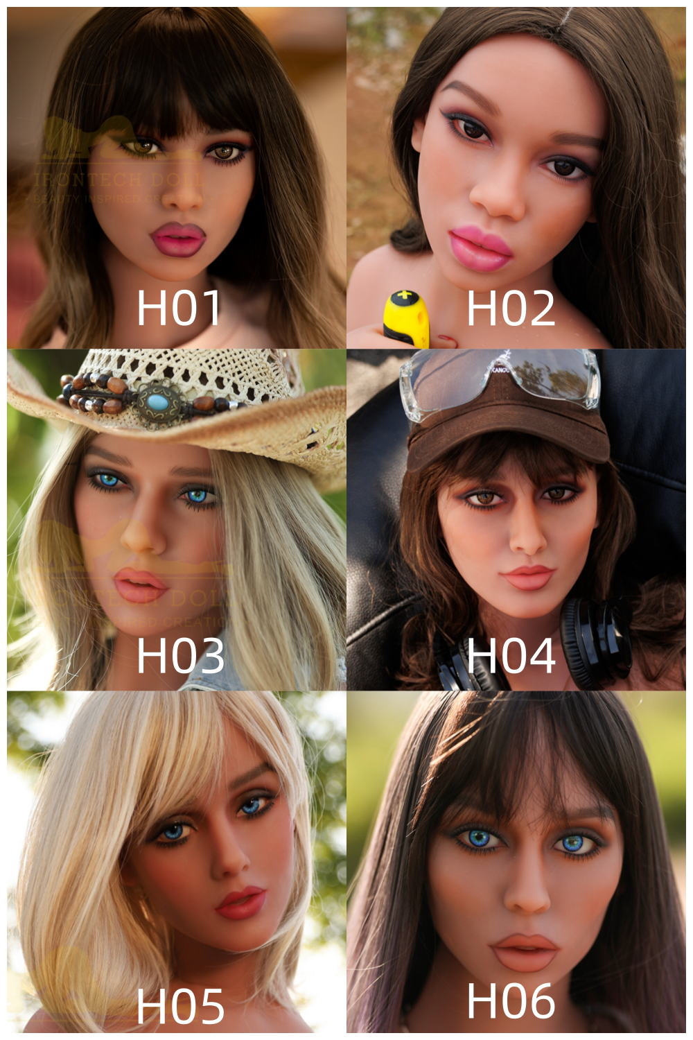 TPE Sex Doll Head Only [In Stock USA]. Limited-time sale while supplies last. Special offer